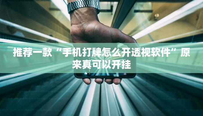 推荐一款“手机打牌怎么开透视软件”原来真可以开挂