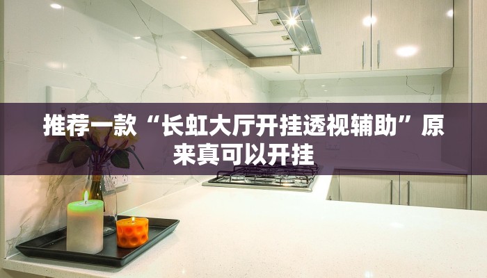 推荐一款“长虹大厅开挂透视辅助”原来真可以开挂